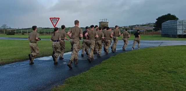 Queen's UOTC training